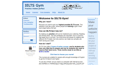 Desktop Screenshot of ieltsgym.com